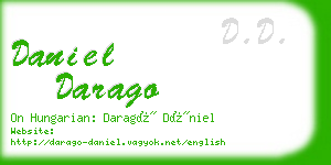 daniel darago business card